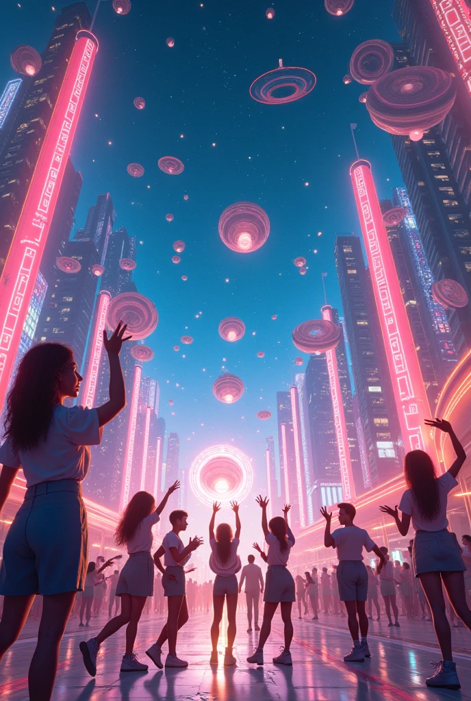 A woman's gaze in the background, while a woman fell from space into an electronic music concert and with the word of Sbagliato on the concert screens, while a planet explodes and a bottle of whiskey is opened by a DJ in the middle of a concert, All this with the look of a woman fainting in the sky and lights everywhere