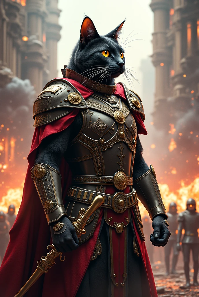 hình ảnh thực tế, Mickey Mouse Club movie, black pete cat character, wearing thor&#39;s armor, hammer handle