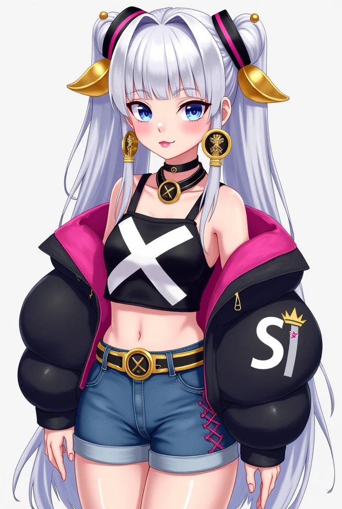 taut like a big inflated balloon、ultra gigantic tits、Super burst breasts、Super big、Big, Squeeze with both arms、Beautiful that seems to overflow from clothes、Beautiful big、Anime – style image of woman with glasses and jacket, detailed anime character art, anime character art, a female anime character, Official Character Art, Seductive Anime Girl, Anime Character, photorealistic anime girl render, render of april, nerdy appearance, anime style character, cushart krenz key art feminine, character artwork, Smooth Anime CG Art
