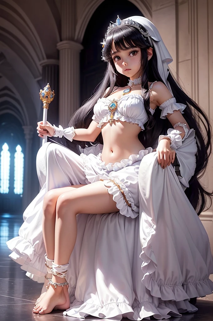 princess dress	　opening legs　Prayer　undergarment　Sheer　kirakira　Nipple sheer