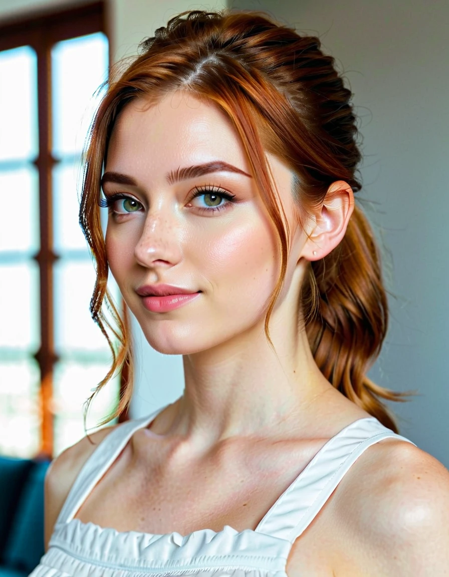 ultra realistic 8k cg, (white background, delicate pattern, intricate detail, highly detailed, fine details), best quality, (photorealistic:1.4),beautiful lighting, absurdres, RAW photo, film grain, ((big breasts, slim girl, close-up, portrait)), Nami, big breast, 1girl, solo, orange hair, long hair, (, hazel eyes), ((slim girl, big breasts)), smile, (simple detailed background, nature environment, close-up, portrait),stunning attractive figure, beautiful photo of sexy woman, looking seductively in front, orange natural hair,ultra realistic 8K CG, masterpiece, ((white background, delicate pattern, intricate details)), (highly detailed, fine details), best quality, 1 girl, big breasts ), 1, white skin, big chest, femenine, charming, long hair, perfect body, standing on the floor,natural ilumination, too white skin, (close-up, editorial photograph of a 18 year old woman), (highly detailed face:1.4) (smile:0.7) (background inside white, moody, private study:1.3) POV, by lee jeffries, nikon d850, film stock photograph ,4 kodak portra 400 ,camera f1.6 lens ,rich colors, hyper realistic ,lifelike texture, natural lighting , cinestill 800, natural makeup , too white skin, nami, lovely, femenine, happy,absurdres, highres, ultra detailed, (1 young beautiful girl, solo:1.1), sky blue brasier , big chest, chest perfect, big breasts, big breasts, A close-up of a woman wearing a blue sky brasier, orange hair, Nami, Beautiful figure, very seductive pose, sexy, sweet girl, sky blue brasier, white skin, Nami, perfect eyes, very white skin, in front of a white wall, too white girl, very white girl, nami, ultra high quality, 18 year old girl, nami post timeskip, very big boobs, big tits