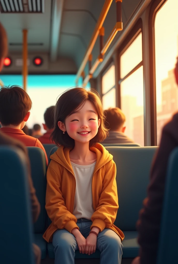 Bia was one who loved to talk. She always had something to say and loved to make up stories.. One day, she heard a swear word on the bus and, without knowing what it meant, repeated it at school