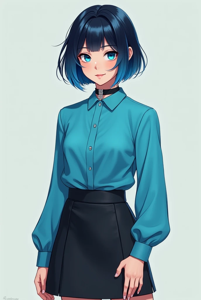 masterpiece, best quality, 1girl, <lora:noreadunoc-nvwls-v1-000009:1> noreadunoc, black shirt, long sleeves, white shorts, torn shorts, looking at viewer, light smile, hallway