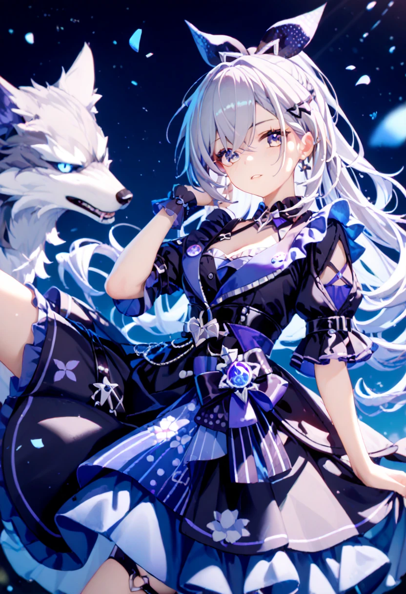 Silver Wolf, honkai star rail, Gothic Lolita 