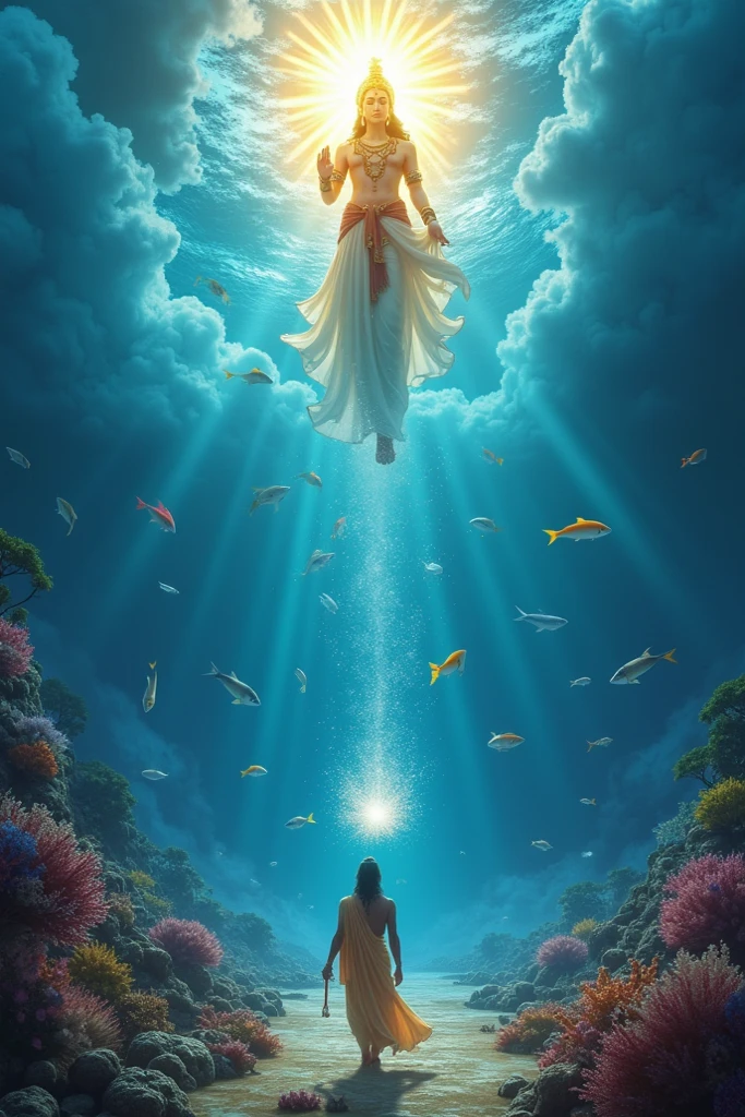 The wings that God gave him Flapped wide and wide His soul rose to heaven ,
His body went down to the sea