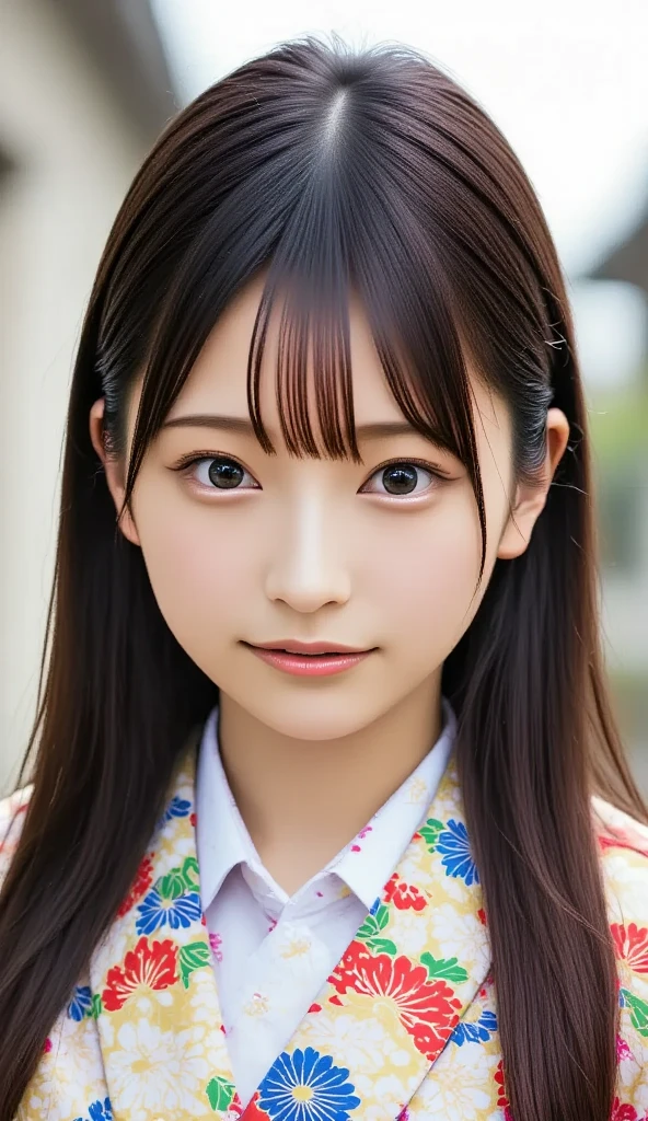 画像は高解像度inす,   color photo  , title " with cherry trees in the background AiPoruru  "  典型的なファッション雑誌形式in. young woman,  may be in her early 20s ,  in、 The long  ,  straight, dark brown hair with bangs.   Photo from a Japanese adult magazine  .  she poses provocatively , Minimalist,  彼女は小柄な体格in、胸をほとんど覆わないほっそりした体格in、胸をかろうじて覆う白と青のビキニスタイルの服を着ています典型的なファッション雑誌のフォーマットinレイアウトされた雑誌の表紙のテキストと要素を含む胸部と性器領域 , Highlight her body .  bikini top that crosses her chest is thin  ,   has white straps  ,  製in、 The bottoms are small thongs with fair skin color  .