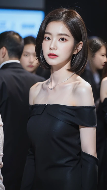 1 female, Beautiful Japanese actresses, Age 25, Double Eyes,mile, Detailed face, Big earrings,Large Necklace, Flashy makeup using red eyeshadow,light brown delicate middle cut hair,the tips of the hair are wavy,Classy hairstyle,fine grain,Slender actress, big breasts, valley, small hips, Side Bust Barbosa), Sexy silk embroidered mermaid dress:1.2), break long black hair, ((She lifted her dress to reveal her panties.、Tempting you)),BREAK ceremony, Red carpet, Official Art,Highly detailed CG Unity 8k wallpaper, (masterpiece:1.0),(highest quality:1.0), photo shoot, 8k, Browsing Caution, High resolution, Kodak Portrait 400, Film Grain, Lens flare brilliance,View Audience, View from the front