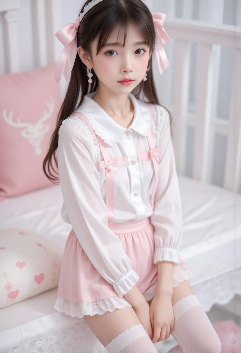  best quality,Best work ,   Laurie ,  small 's body , romantic partner grade pretty baby face,Baby body, ,  elementary school student short skirt , baby stockings ,shoes, bed,8살 작은 어린이 애기 로리가  bed에 눕혀져 8살 작은 어린이 로리가 강도에게 강제로 옷이 벗겨지고 알몸 상태로 8살 작은 어린이 로리가 강도에게 강간을 당한다,Full photo ,Full shot