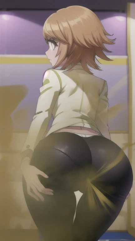 maki nishikino、lovelive 、One Woman、Beautiful woman、Thick thighs、Best image quality、High resolution、masterpiece、super high quality、Spread your legsしゃがむ、Super big ass、Black Stripe Bra、Black striped panties、Panties are visible through a very short pleated skirt、Big Ass、Big Breasts 、Blushing、4K quality、Blushing、Proud face、Wearing black knee socks、bed、Spread your legsしゃがむ、Panty shot、Sweaty all over、Heavy breathing、Chest is bobbing up and down、heart、Condescending look、Low - Angle、Zoom in on the crotch、(From below:1.2)、Sit on the living room couch with your knees raised, Spread your legs、(Back pose:1.3) or (Back view:1.2)、Japanese