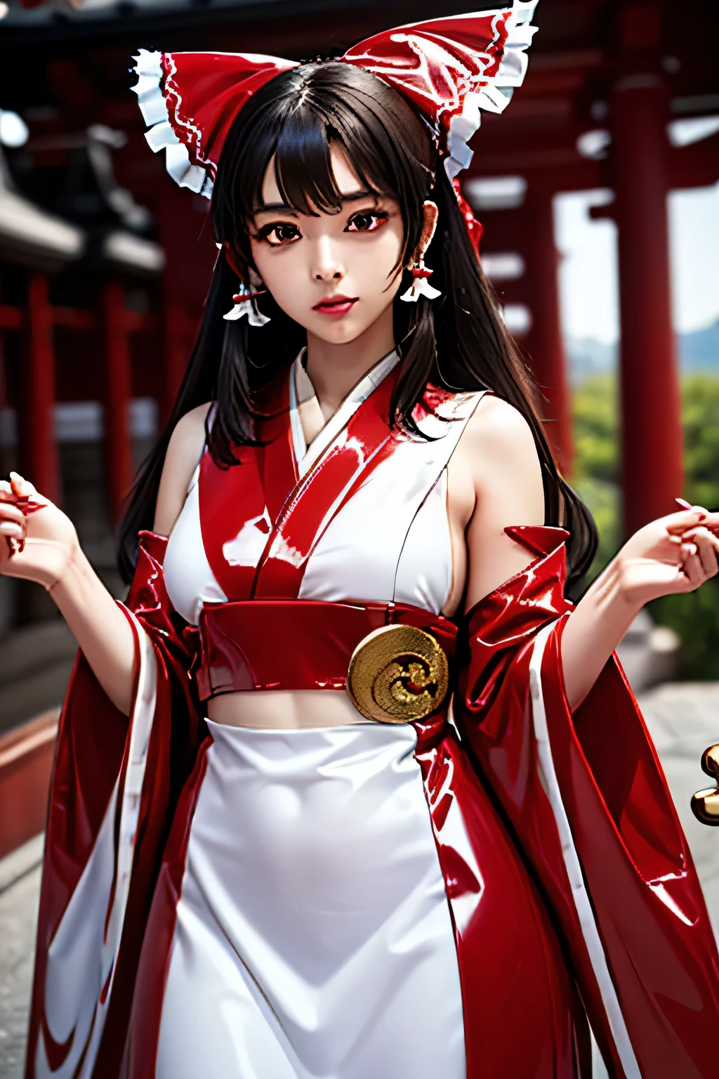 Please create a video of the Japanese mythological goddess Amaterasu