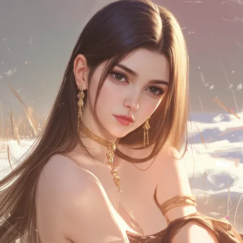 princessmononoke、San、Alafed woman in dress with horns and cat head, ig model | ArtGerm, fanart best artstation, ArtGerm. Anime Illustration, Detailed Digital Anime Art, Very detailed ArtGerm hahaha, 8k high quality detailed art, ArtGerm. high detailing, artwork in the style of guweiz, 8k fantasy art