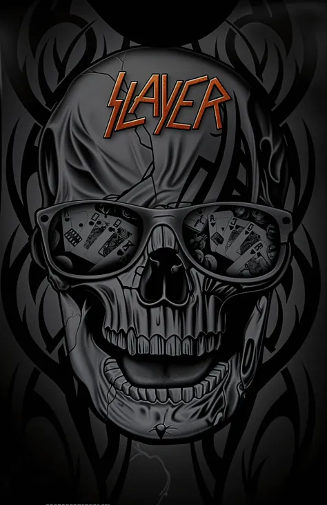 shirt print, skull, synthwave