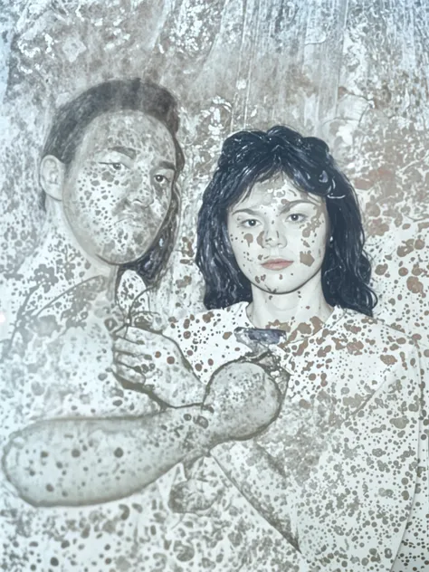 the boy is hugging a mature woman, naked, big dick