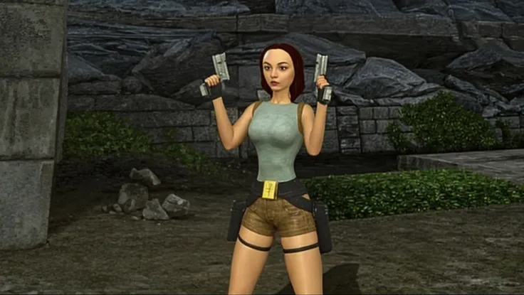 modern disney lara croft <lora:moditest128fp16:.5>