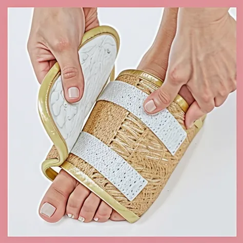 A splint on a foot 