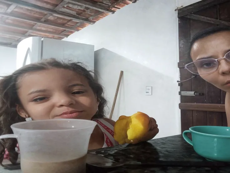 Award - winning photograph, Masterpiece, 8k, ultra high res, hyper detailed, portrait photo a sexy little latin girl about 10 years old in a classroom with messy cream spread all over her wet mouth, full of saliva, dripping