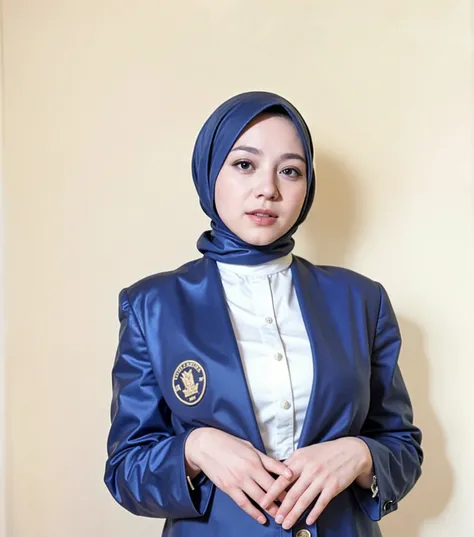 HIJAB MALAY GIRL,, IMF as a good Guy, TECHNOLGY, AI, futuristic, blockchain, International Monetary Fund, (MATRIX WORLD), ((look In front at the camera SMILE your EYES and OPEN your mouth)).