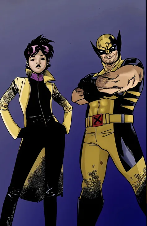 Massive breasts stetching out LATEX XMEN SUIT,