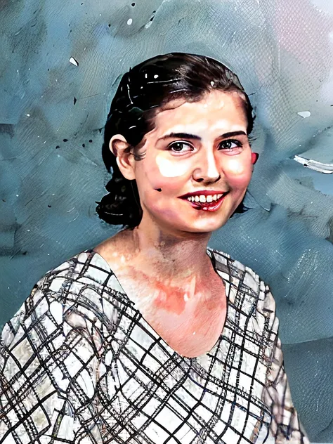 Replace with a pink women's shirt with flowers, better resolution image, realistic photo, enhance photo and put in the best resolution