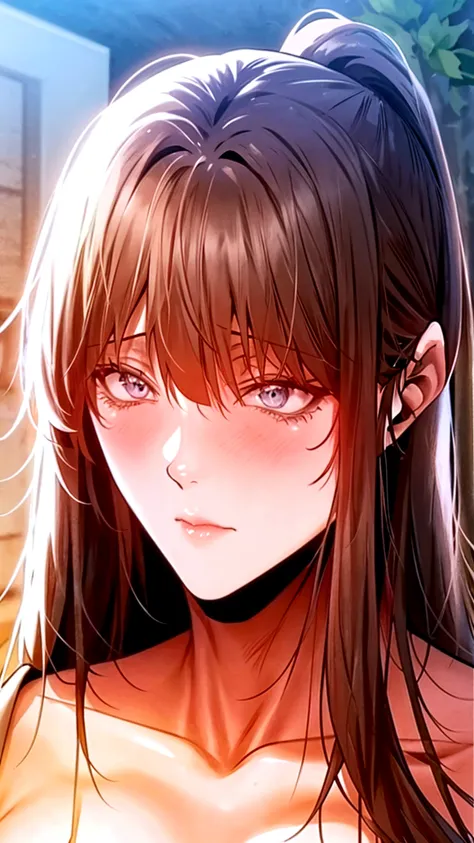 Lenore from castlevania, succubus, horns red eyes, sexy, skinny, dominatrix, sex, pov wet, handjob, uncensored, hd, 8k, realistic, masterpiece