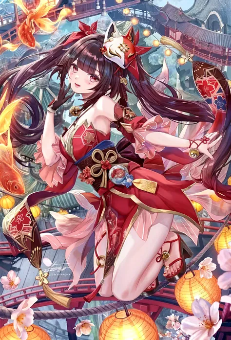Japan anime style. Game characters. Woman. Spreading legs. Protruding buttocks.