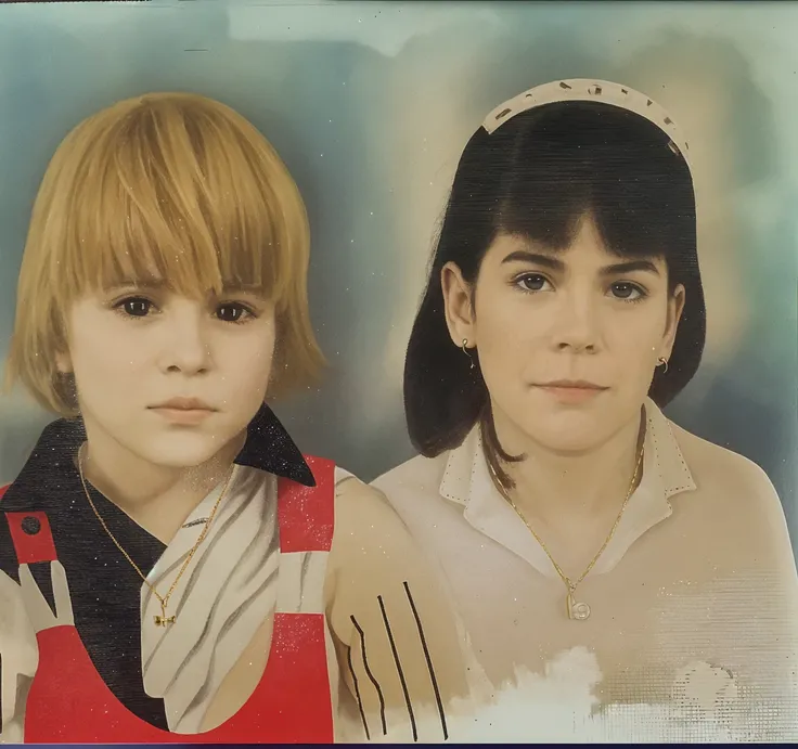 There's a man and a girl sitting on the floor, foto granulada, imagem de qualidade muito baixa, Foto de 1990, imagem muito granulada, Foto dos anos 90, Foto colorida dos anos 90, Foto anos 90, Kaitlyn Michelle Siragusa, cerca de 3 5 anos, Fotografia de 2 0 0 0