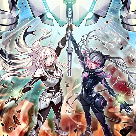 Pink Hair Woman, twin tails twin drill, Big rock on the back、Grit your teeth、heavy、Support the rock on your back with both hands。