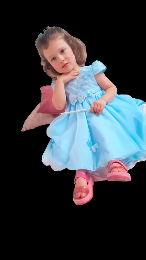 BLONDE CHILD girl,wearing a pink hat and scarf sitting on a black leather chair, photo from a promotional session, promotional photoshoot, young girl, beautiful young model, pink cowboy hat, young teenager, photo shoot, photoshoot, inspired by Toros Roslin, red dress and hat, modeling essay, young and beautiful girl, studio portrait photography,  photoshoot solo