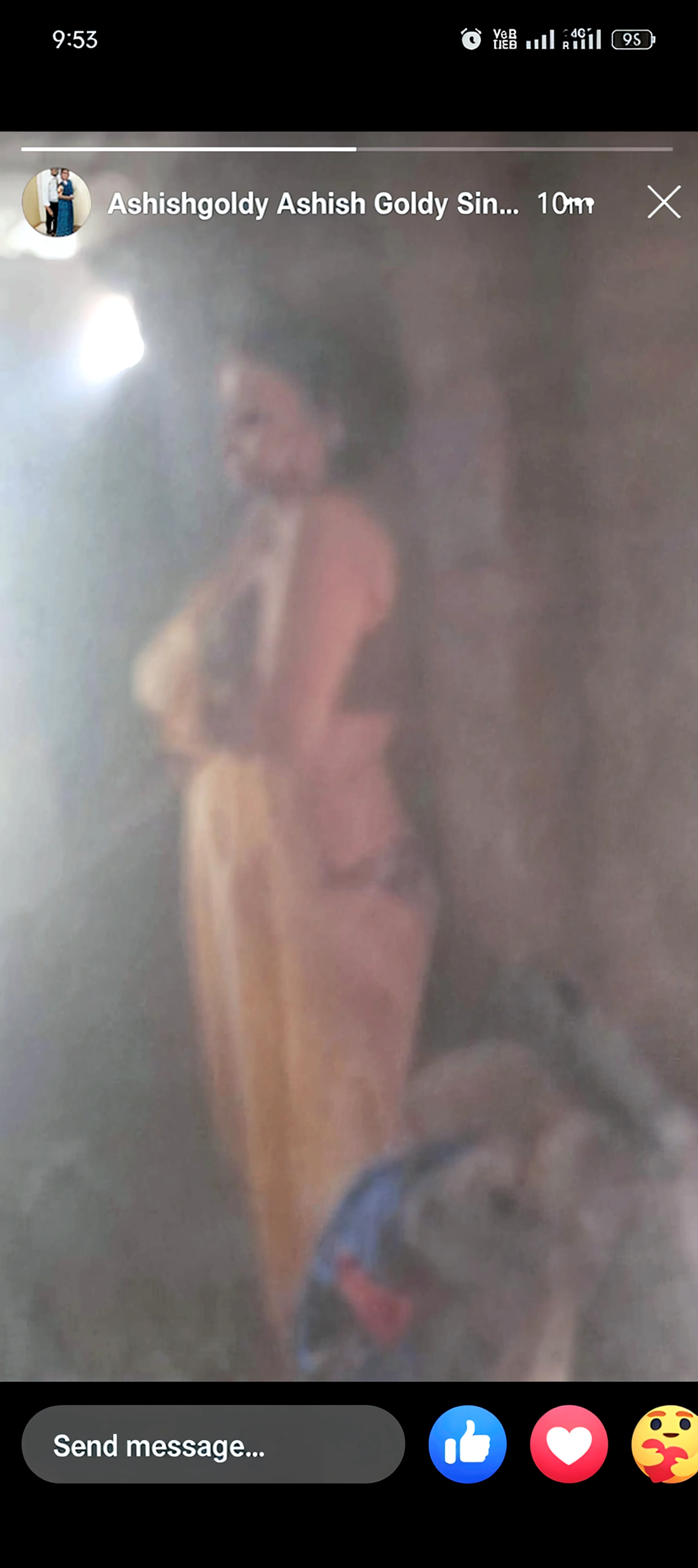 Big tits Indian desi village bhabhi in sex district at night having full  body nu - SeaArt AI