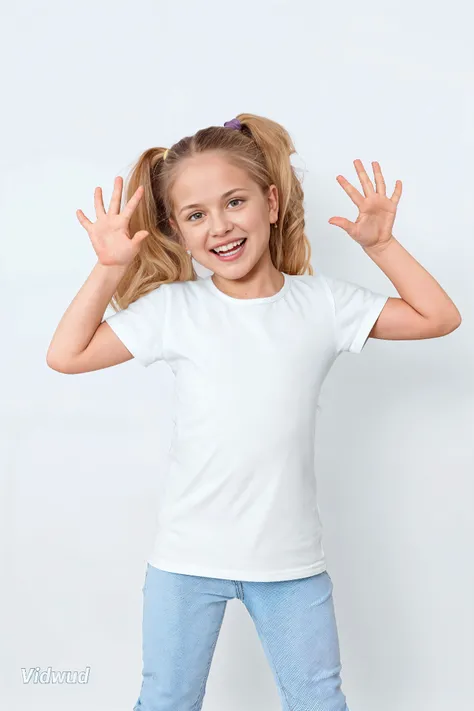 ultra realistic photo of a  gymnast girl pre-teen with culady and muscular legs and  glutes, long blond hair tied up, view back full body，cinemactic, HDR, primitivo, intrincado, alta qualidade, Tons lindos, detalhes intrincados, super-fino，oc renderizado