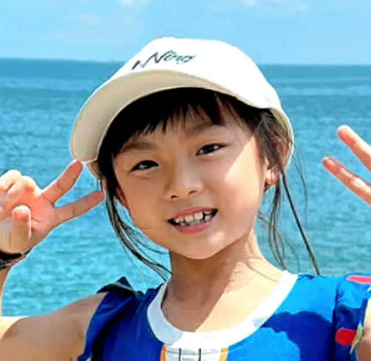 Cute girl, 14 years old, swimming wear, reality, japanese