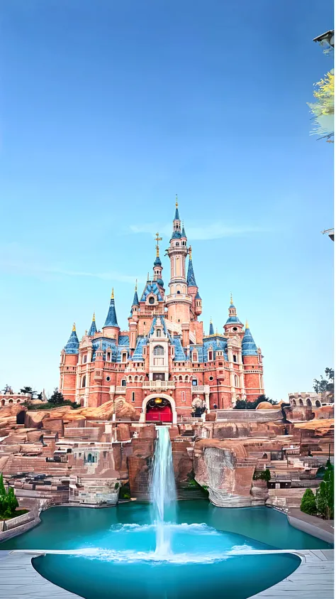 minnie ears 18 years young big tits on disney hotel asian and can see disneyworld though the window, with no extra buildings blocing the castle, hd,realistic detailed, full body, minnie outfit, showing her tits ahegao tongue out mouth open eyes crossed