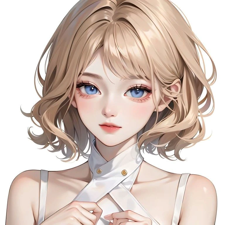 Beautiful Blond hair Girl