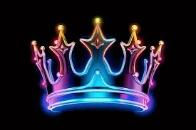 This neon crown