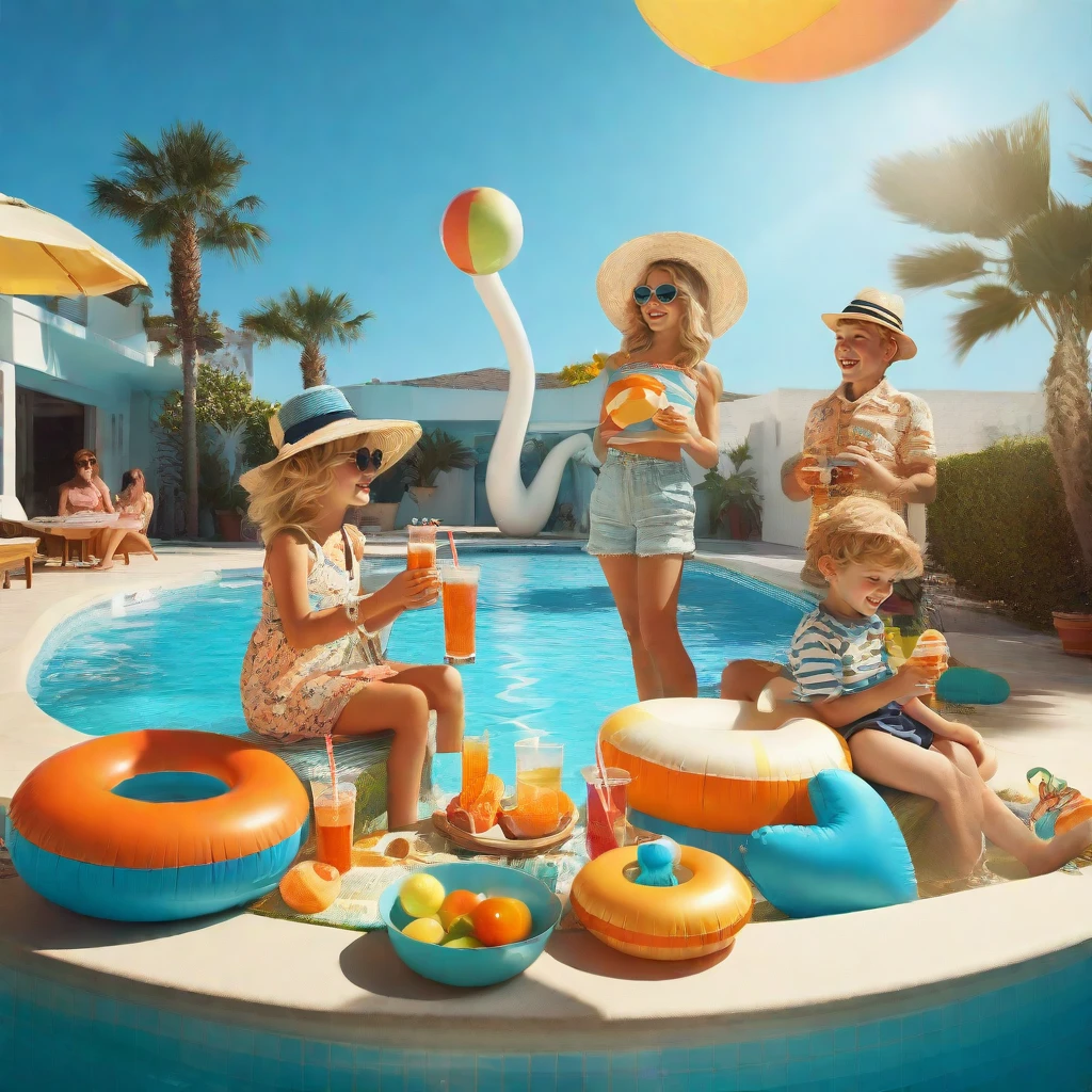 Pool Party/泳池派对/プールパーティー