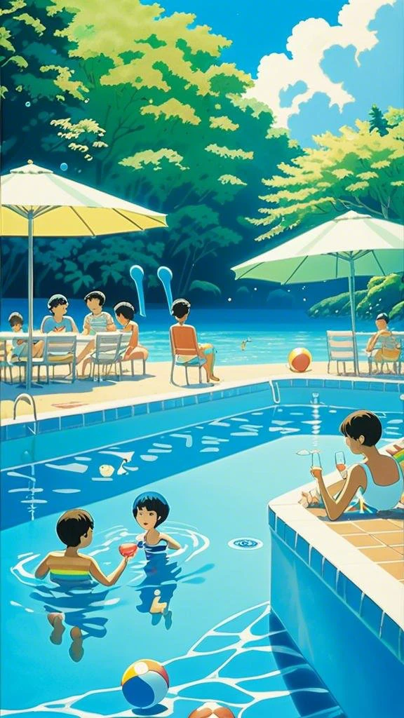 Pool Party/泳池派对/プールパーティー