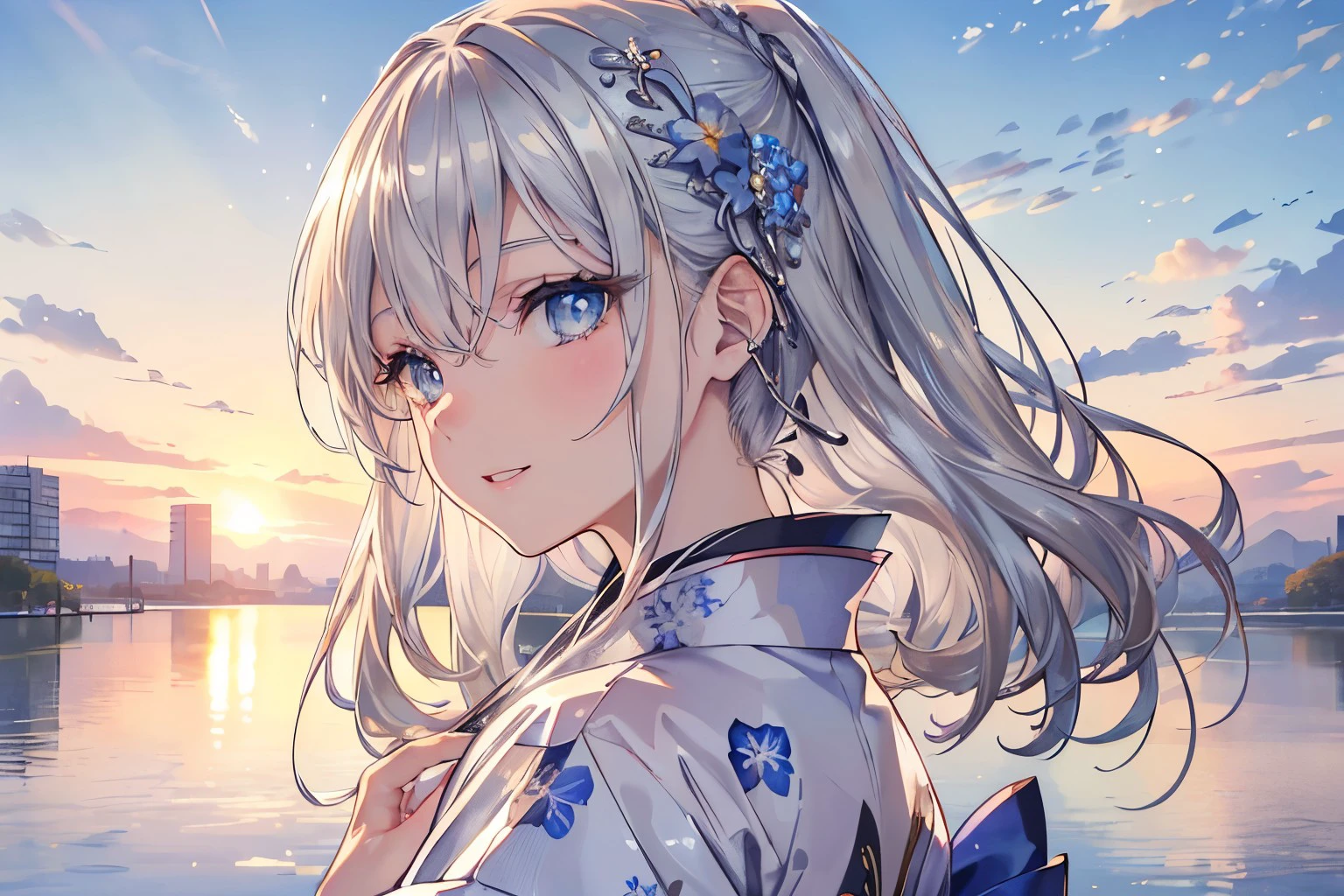 夕暮れ