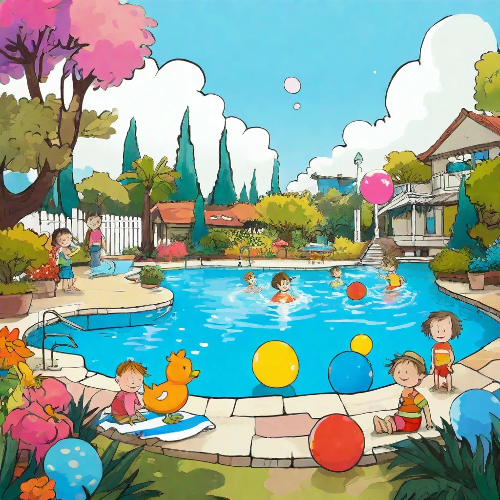 Pool Party/泳池派对/プールパーティー