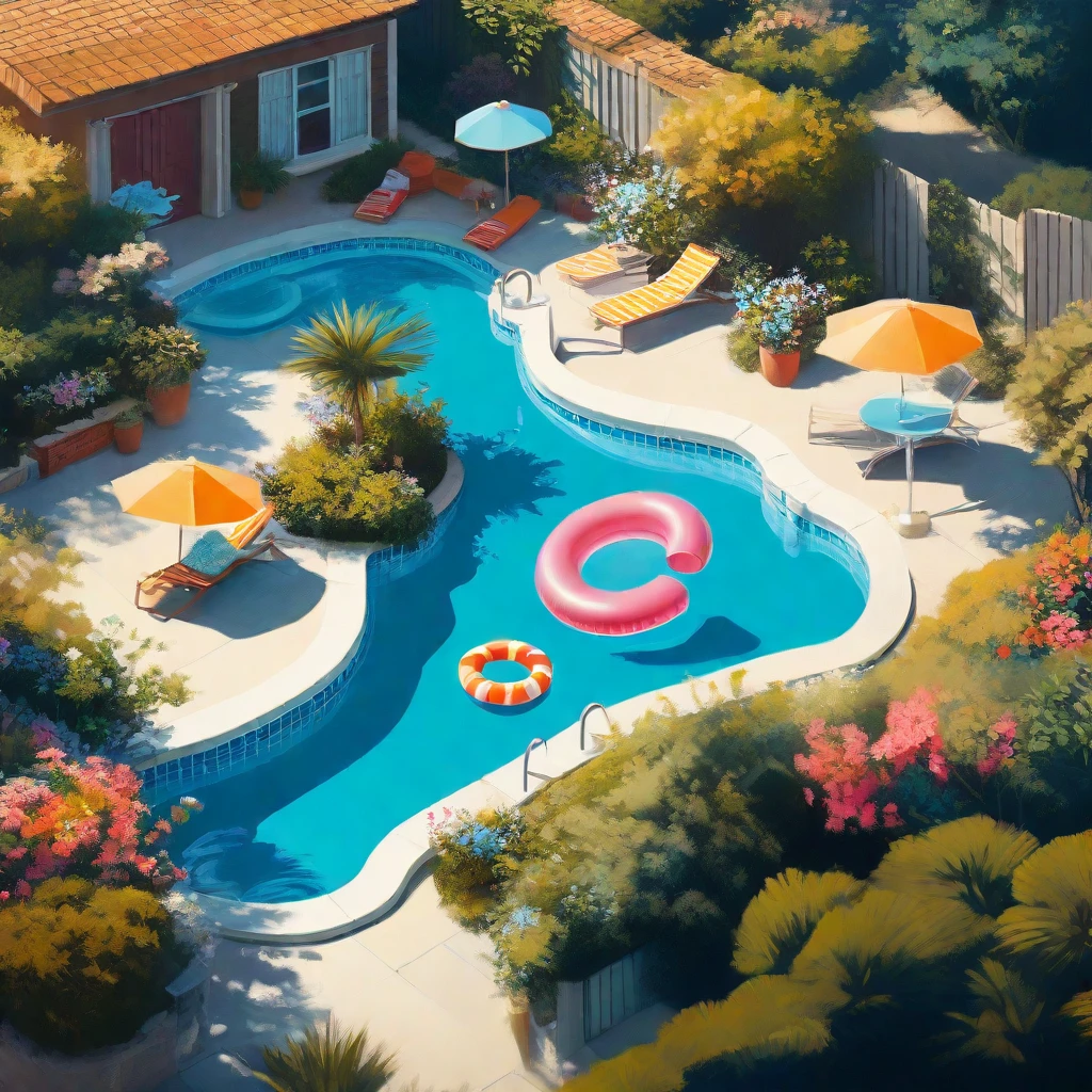 Pool Party/泳池派对/プールパーティー