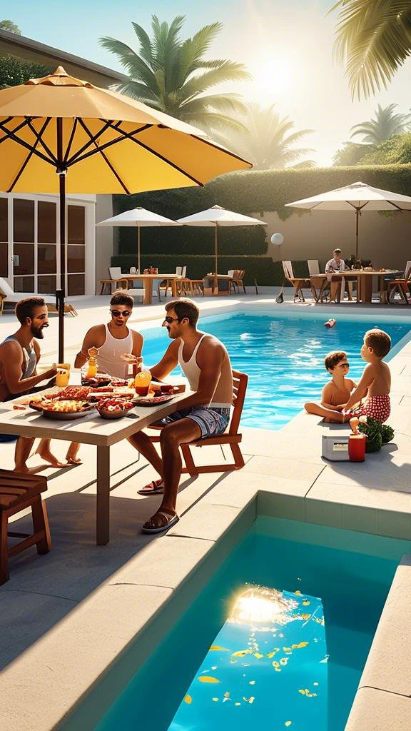 Pool Party/泳池派对/プールパーティー