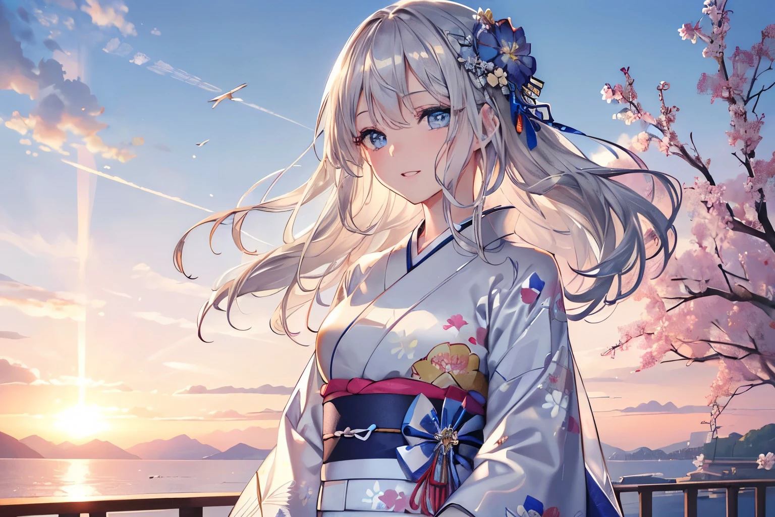 夕暮れ