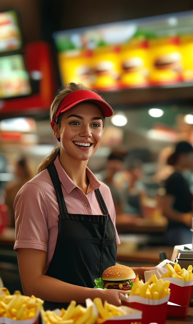Fast Food Worker/快餐店员/ファーストフード店員
