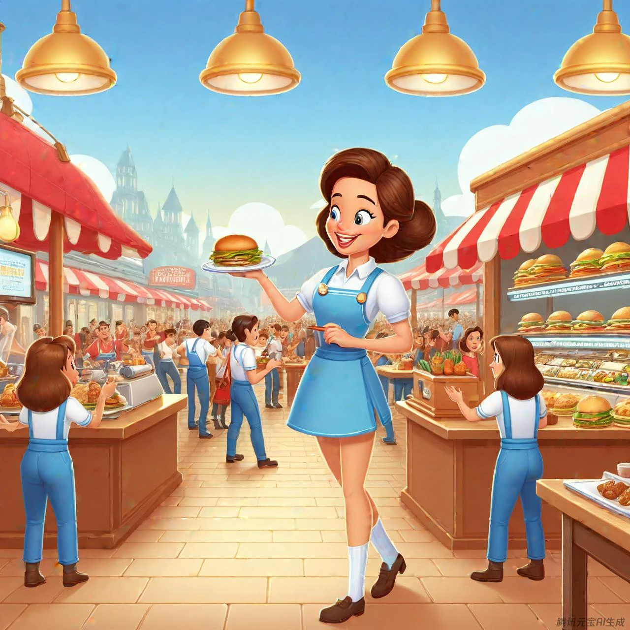 Fast Food Worker/快餐店员/ファーストフード店員