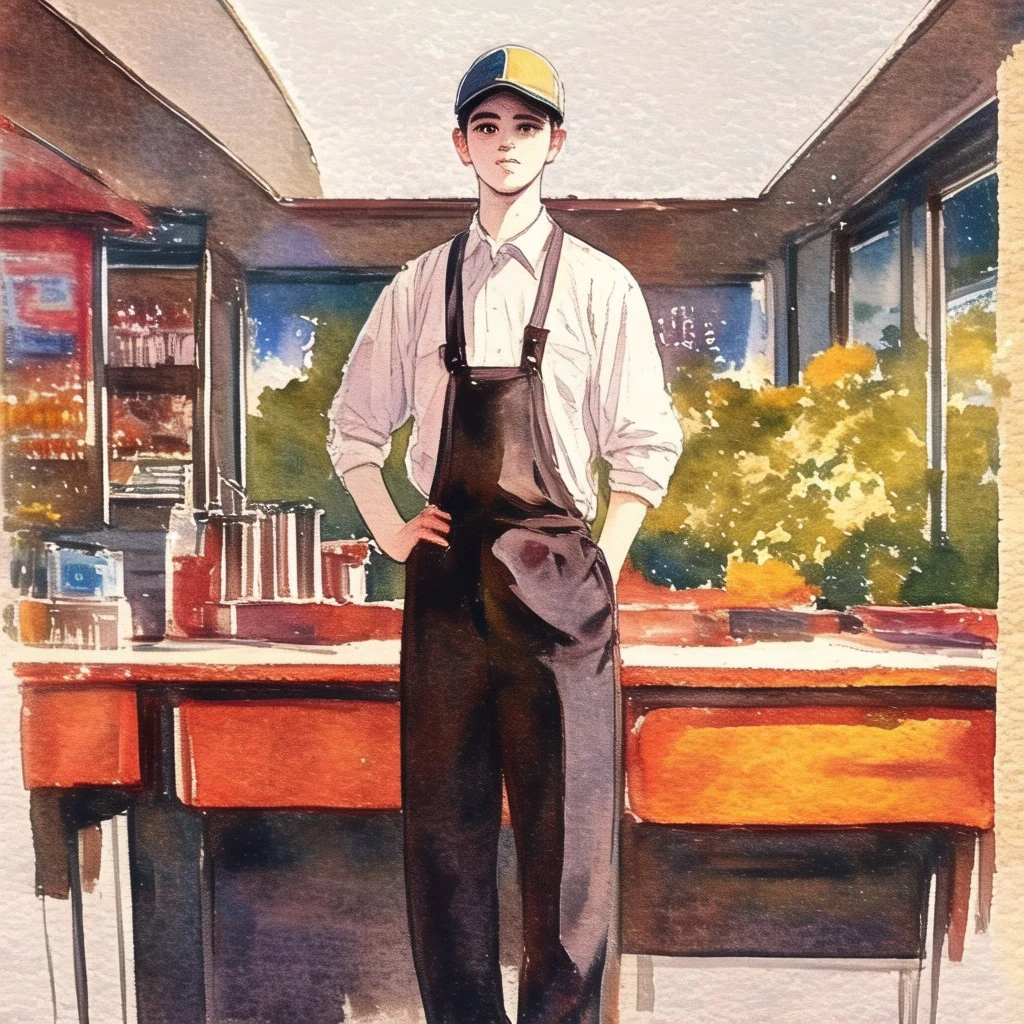 Fast Food Worker/快餐店员/ファーストフード店員