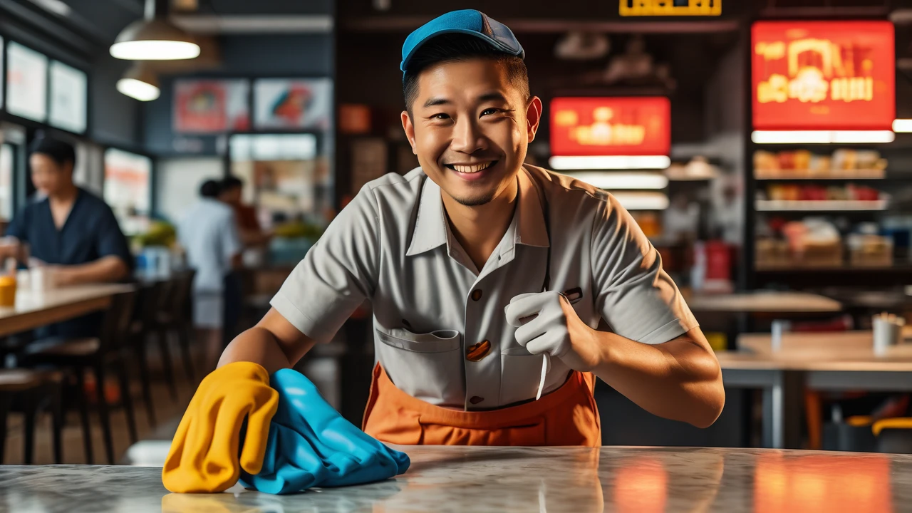 Fast Food Worker/快餐店员/ファーストフード店員