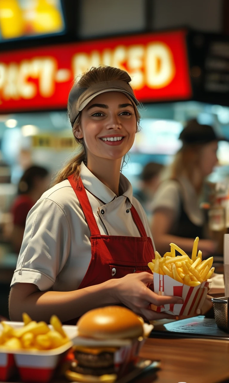 Fast Food Worker/快餐店员/ファーストフード店員
