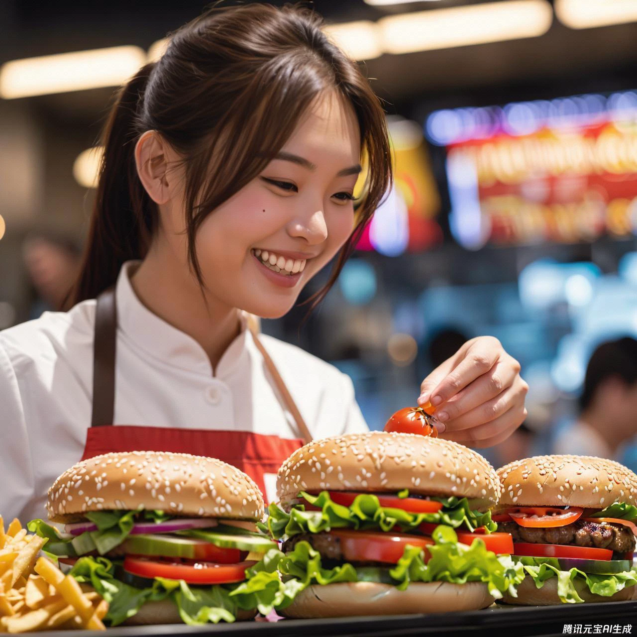 Fast Food Worker/快餐店员/ファーストフード店員