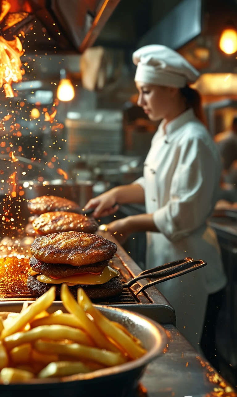 Fast Food Worker/快餐店员/ファーストフード店員