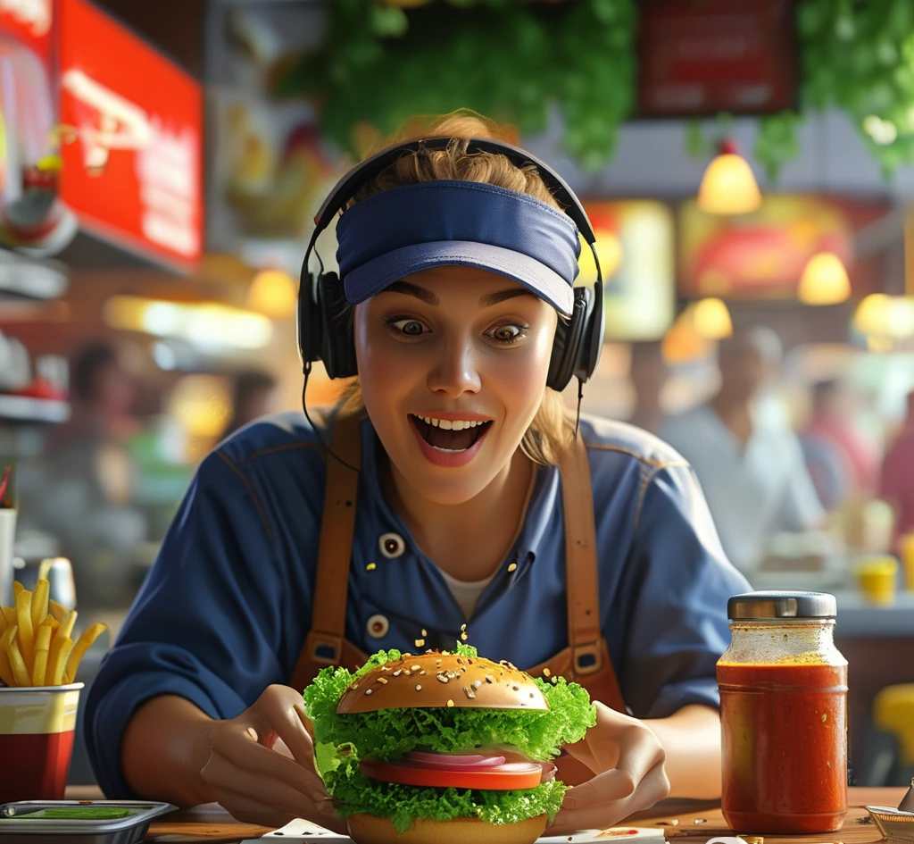 Fast Food Worker/快餐店员/ファーストフード店員