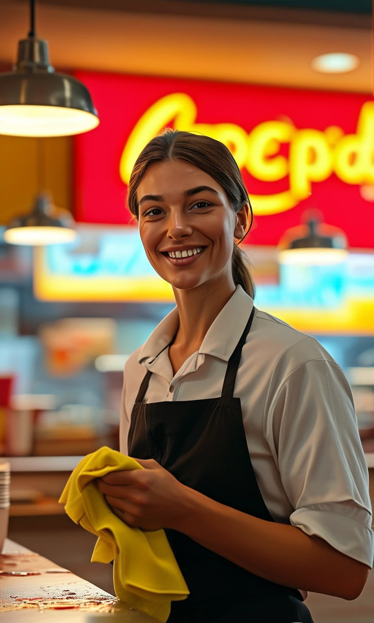 Fast Food Worker/快餐店员/ファーストフード店員